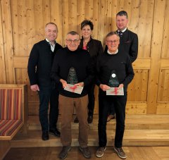 Ehrungen beim Jahresabschluss Gemeinde 2023 Ehrungen beim Jahresabschluss Gemeinde 2023