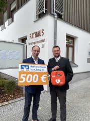 Spendenübergabe Defi