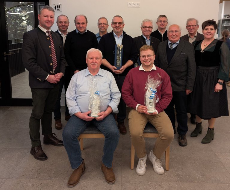 Ehrungen Jahresabschluss 2025