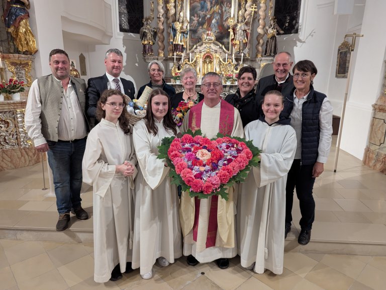 Pater Simeon 25 Jahre in Neukirchen